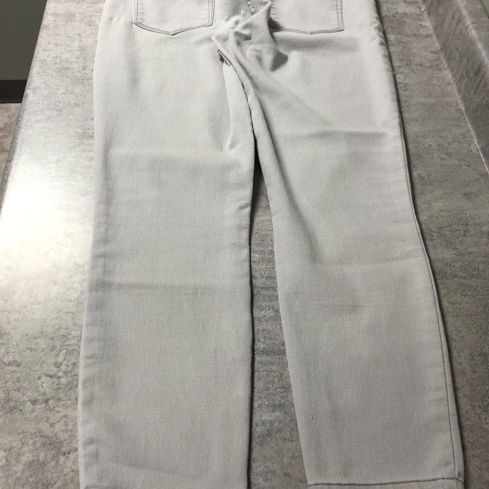 Ladies fun low rise comfy whitewashed jeans